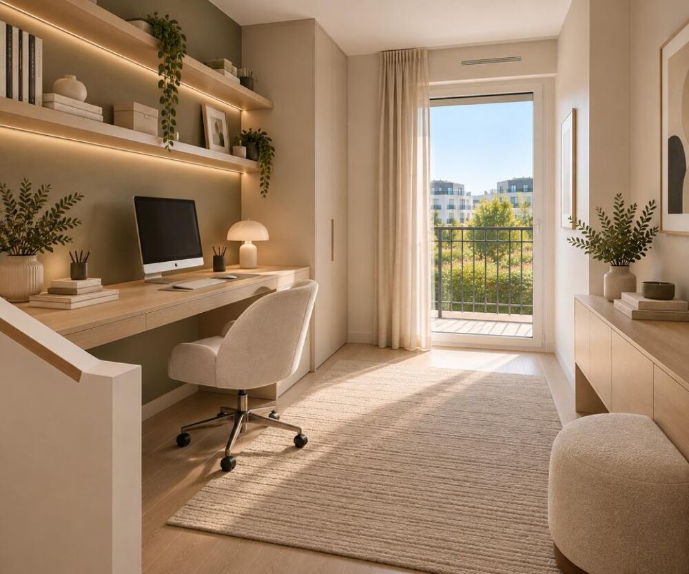 Vente Appartement MAGNIFIQUE APPARTEMENT 4 PIECES DUPLEX AVEC ESPACE BUREAU Suresnes