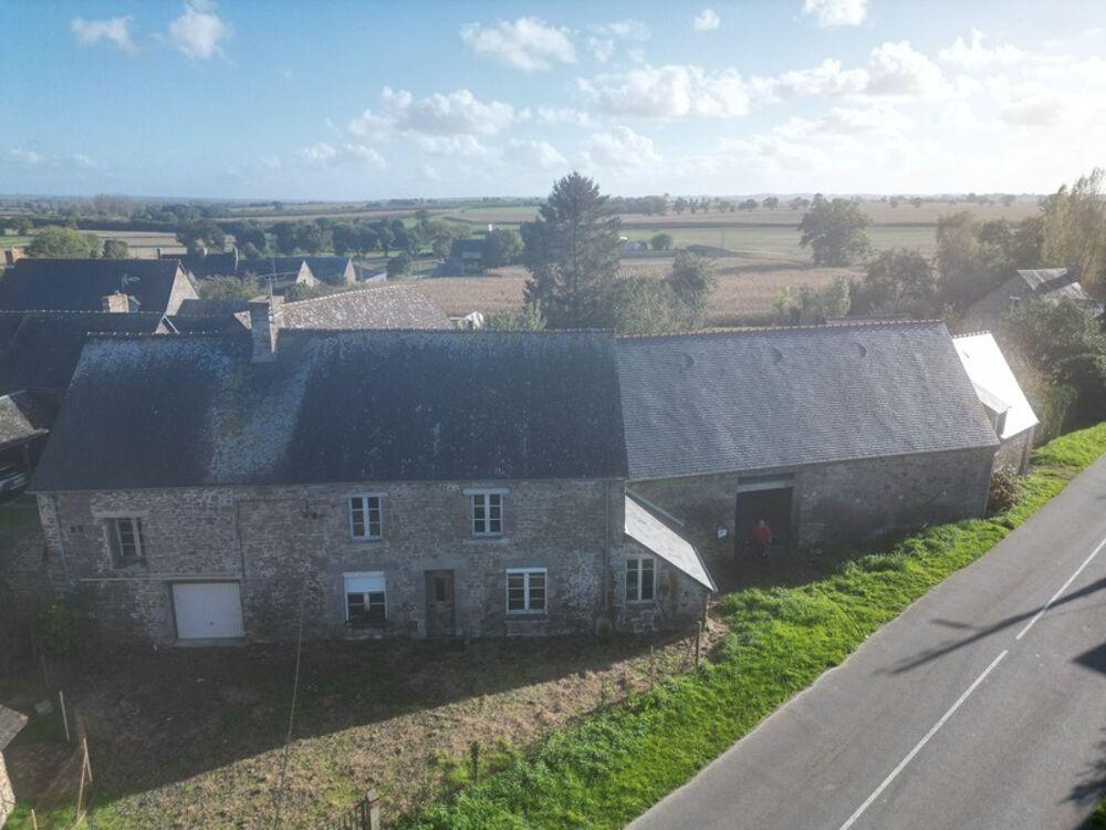 Dpt (35), à vendre ensemble immobilier à rénover - Baie du Mont Saint Michel - Saint Georges de Gréhaigne