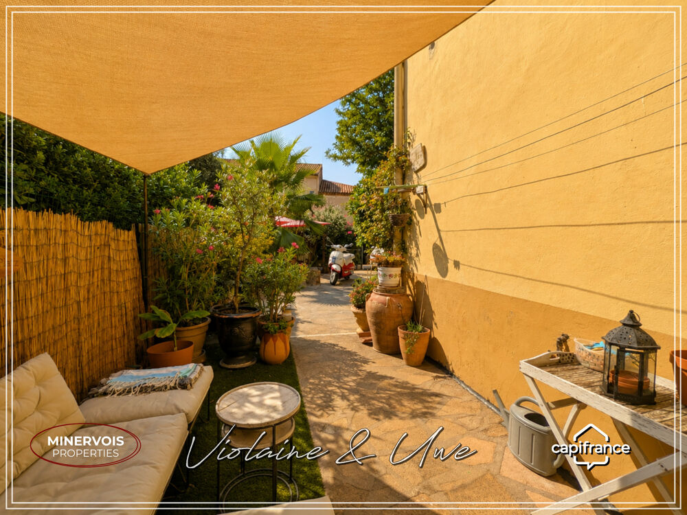 Vente Maison MAISON DE CARACTÈRE RÉNOVÉE AVEC JARDIN – VILLENEUVE-LÈS-BÉZIERS Villeneuve les beziers