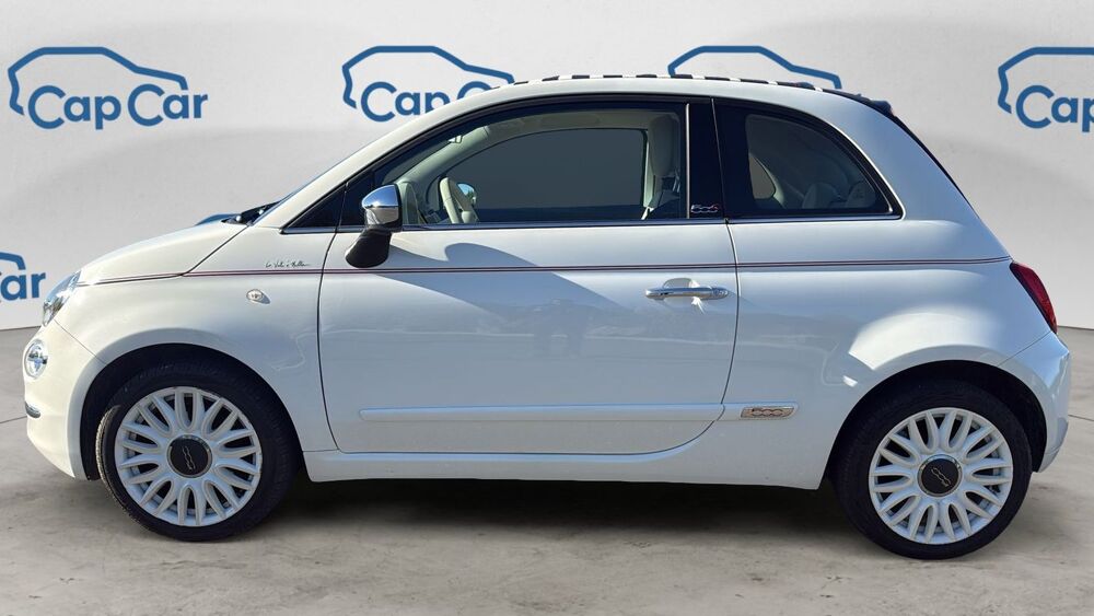 500 C 1.2 69 Bossanova White - Toit ouvrant 2020 occasion 16000 Angouleme