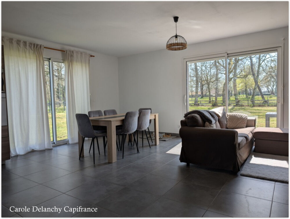Maison à vendre 3 chambres, DPE en A, 1500 m² de terrain au calme, SAINT GOR (40)