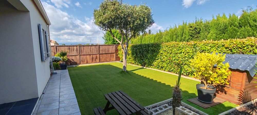 Vente Maison Pavillon plain-pied avec 3 chambres, garage et jardin Fonties d aude