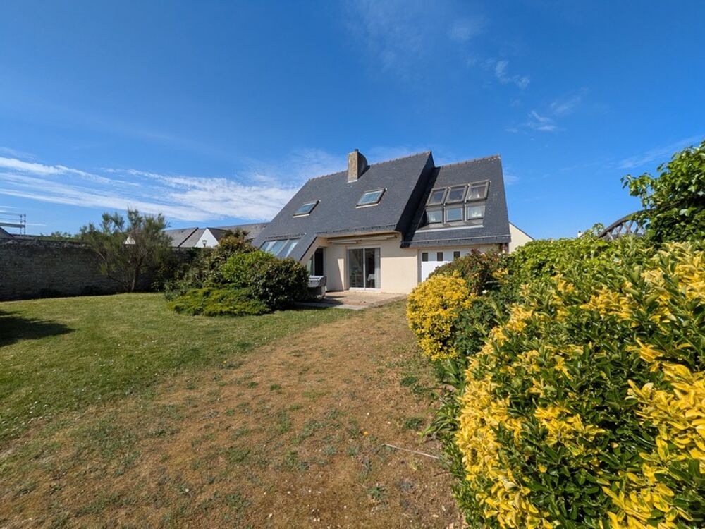 GÂVRES ACCES DIRECT A LA PLAGE JOLIE MAISON DE 105m² ENVIRON 5 PIÈCES PARCELLE CLÔTURÉE EN BOUT D' IMPASSE DE 454m²