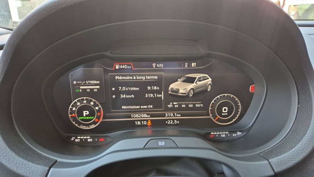 A3 35 TFSI 150 S-Tronic7 Design Luxe - Automatique Toit ouvrant 2019 occasion 76200 Dieppe