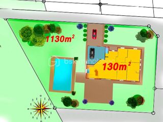  Terrain � vendre 1130 m�