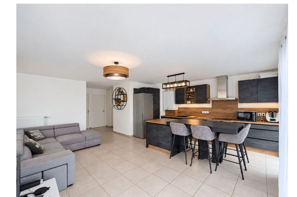 Vente Appartement SAINT-JORIOZ  BEL APPARTEMENT TRAVERSANT 3 PIÈCES EN REZ-DE-JARDIN AVEC TERRASSE ET JARDIN PRIVATIF Saint jorioz
