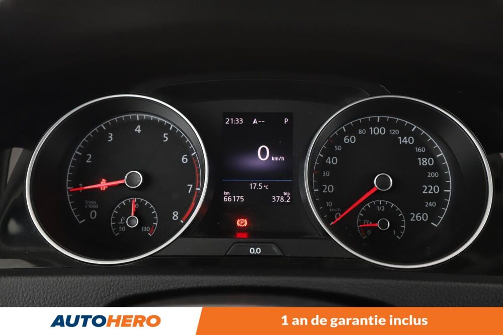 Golf VII 1.5 TSI EVO BlueMotion Tech Carat DSG7 3P 150 ch 2017 occasion 92130 Issy-les-Moulineaux