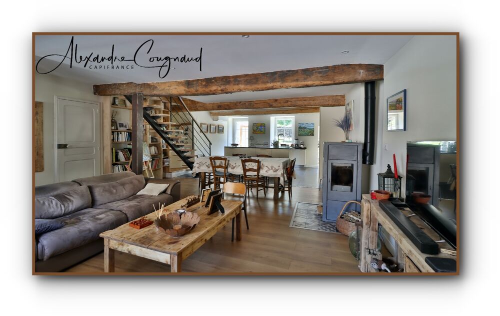 A vendre ARFONS (81) - Maison en pierre, 137 m², 3 chambres, coeur de village, entièrement rénovée