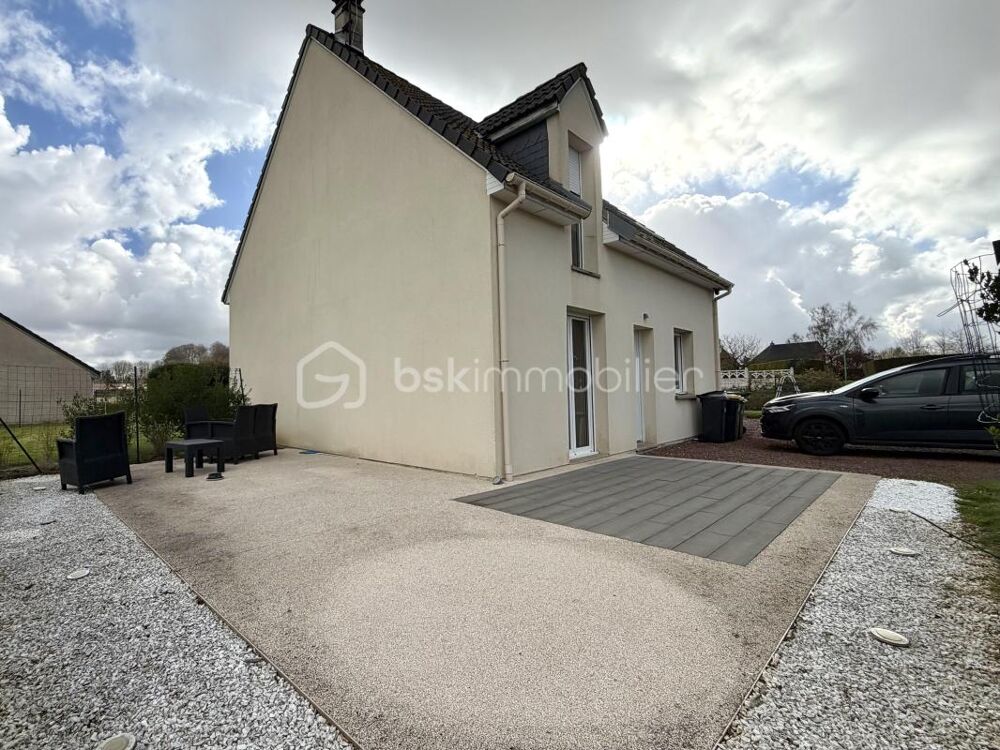 Vente Maison Petit-Caux 76630 - Tourville-la-Chapelle - Pavillon de 2008, 4 chambres, jardin, garage, terrasse ! Petit caux