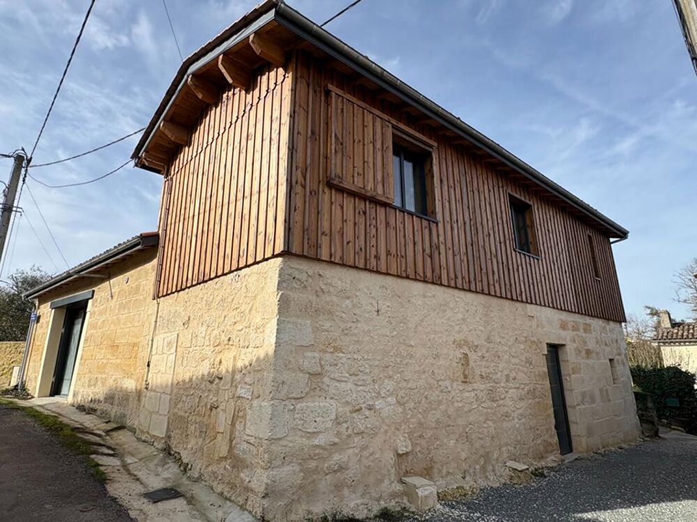 Coup de Coeur : rénovation de qualité aux portes de Saint-Émilion Montagne Charme de la pierre & confort haute couture 135 m2