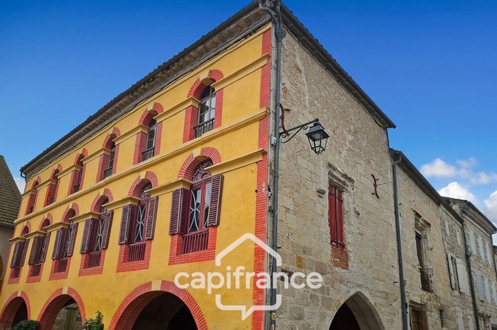 Vente Maison Ancien hôtel particulier de 7 Chambres avec terrasse toit, jardin, salle de cinéma, salle de théâtre, divers salons Puymirol