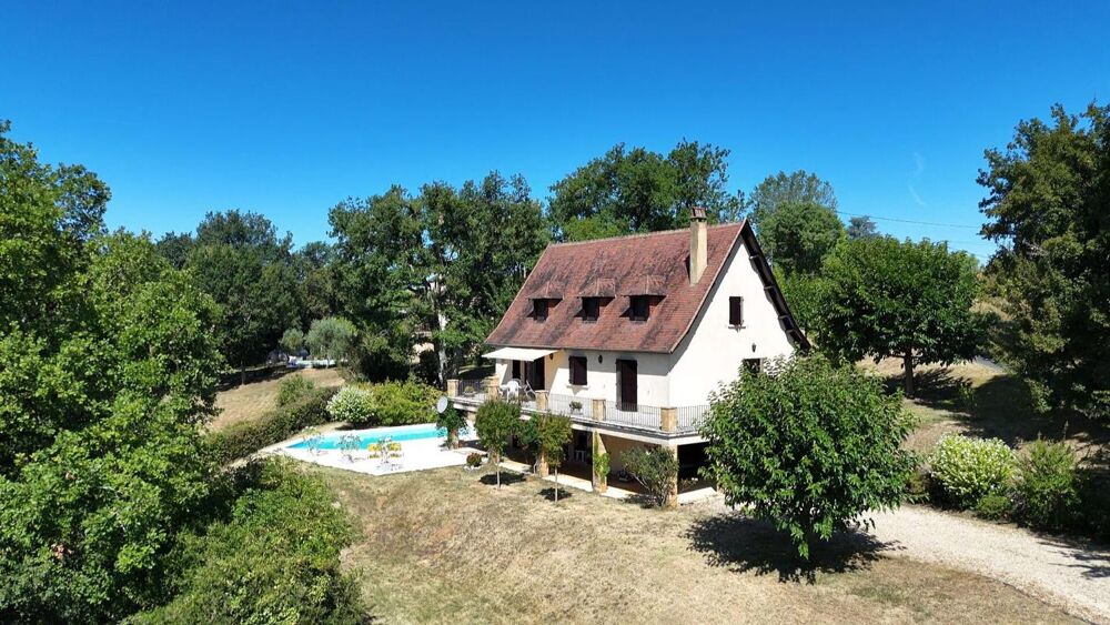 Belle maison récente avec piscine et vue splendide sur la vallée