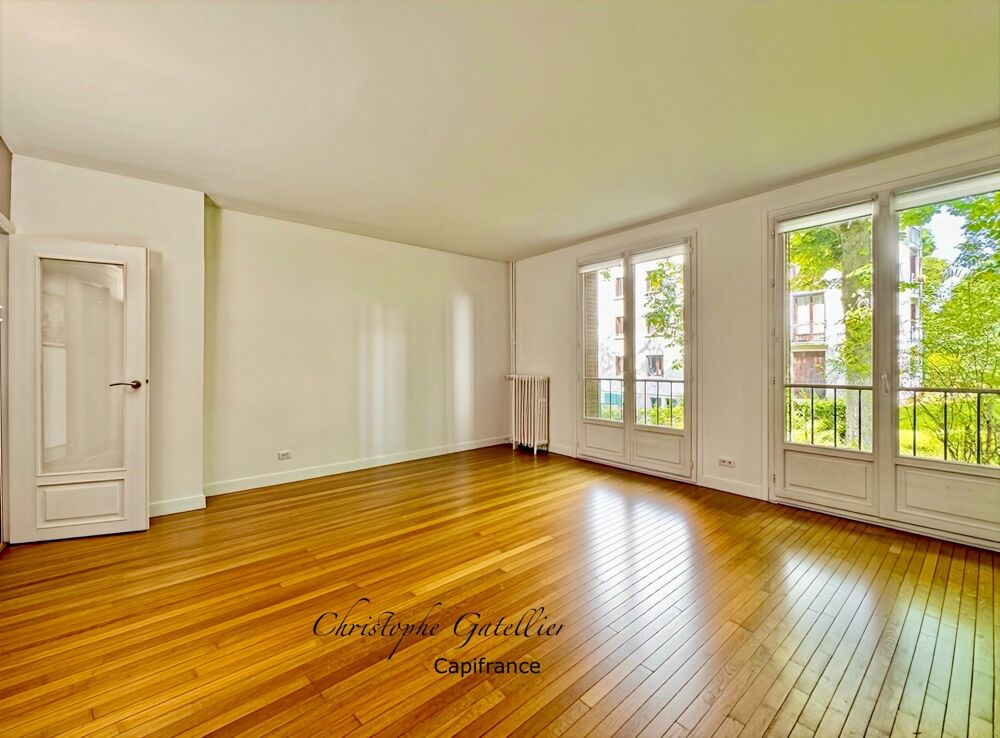 Vente Appartement 96 m² – 3 chambres + possibilité 4 – Parc arboré – Gare à pied Meudon