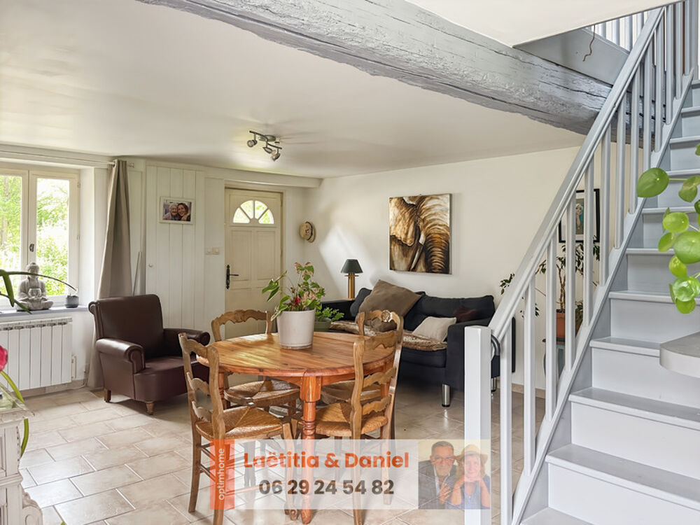 Maison de campagne au calme  52 m² avec terrain de 765 m²  8 min de Brezolles