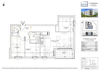  Appartement  vendre 4 pices 80 m