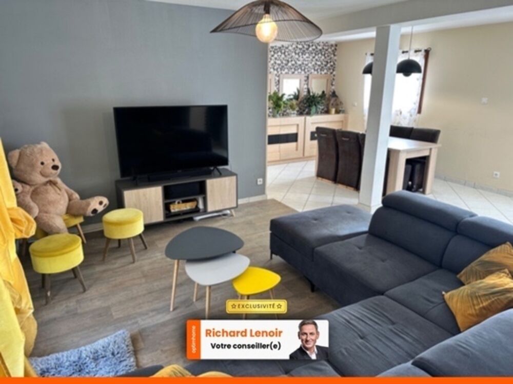 Magnifique maison contemporaine de 200 m² avec ses 4 chambres dans un endroit tranquille au coeur de la Normandie