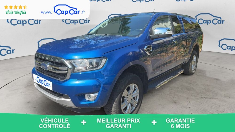 Ranger Super Cab 2.0 EcoBlue 213 4X4 BVA10 Limited - Automatique En 2021 occasion 64990 Saint Pierre D Irube