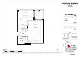  Appartement à vendre 2 pièces 50 m²