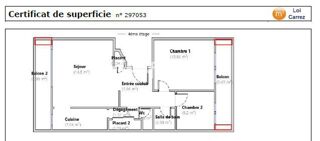  Appartement � vendre 3 pi�ces 56 m�