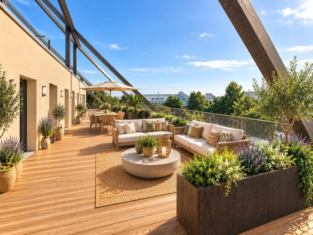 Vente Appartement L'une des plus grandes terrasses de Bordeaux - 192 m² !* Bordeaux