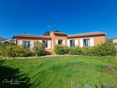 Dpt Hérault (34), à vendre PORTIRAGNES maison 4 faces P4 de Plain pied 115 m² - Terrain de 800 m² - garage 355000 Portiragnes (34420)