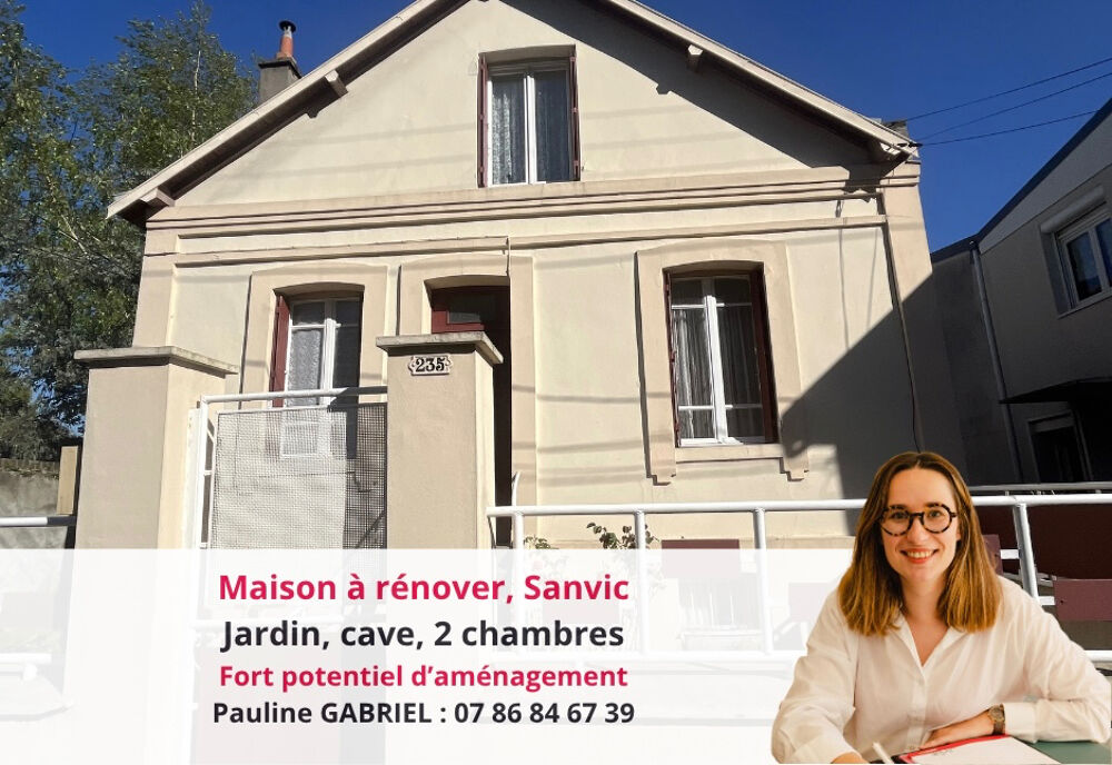 Vente Maison Maison à rénover, Sanvic, 77 m2, 2 chambres, jardin Le havre