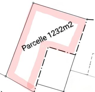  Terrain � vendre 1232 m�