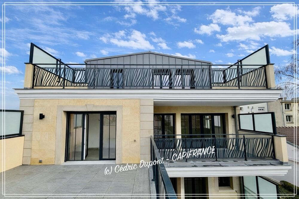 Vente Appartement Appartement à vendre 4 pièces 100m2 - LE PERREUX SUR MARNE (94) - Dernier étage terrasse - Parking Le perreux sur marne