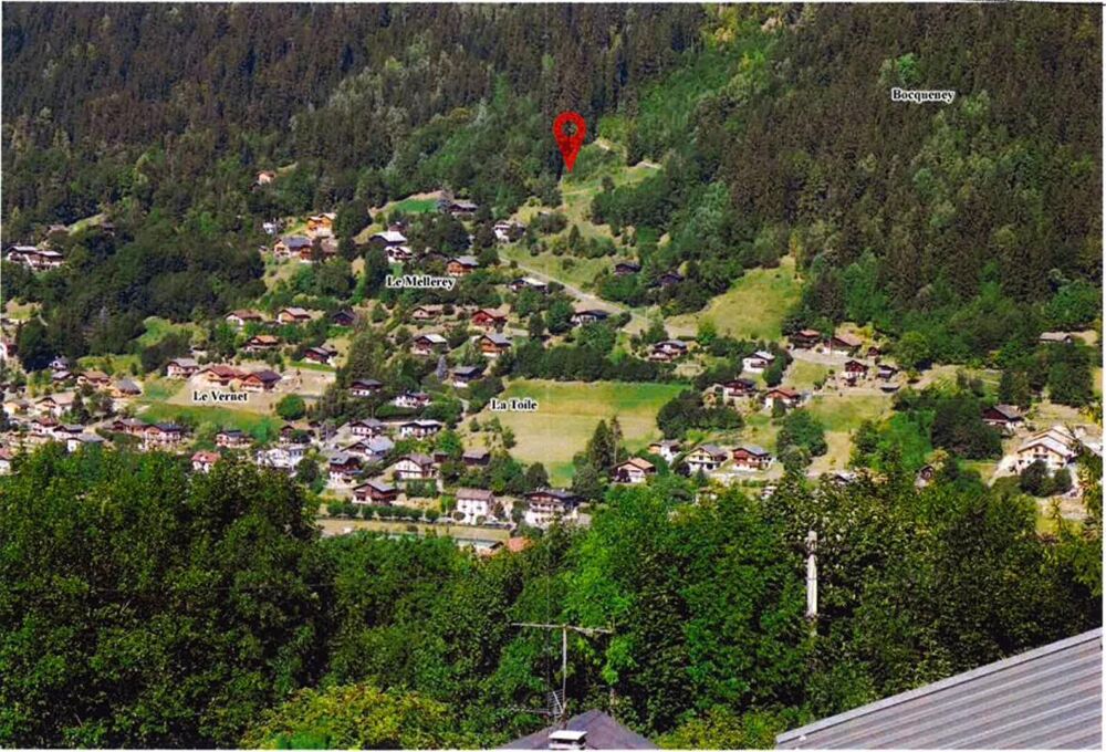 Vente Terrain Saint-Gervais, Terrain viabilisé avec permis pour chalet de plus de 100 m² Saint gervais les bains