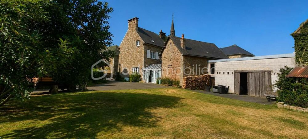 Maison en pierre de 163 m2 + Maison d'hôtes de 78 m2 indépendante (Airbnb) - Atelier, cour&jardin