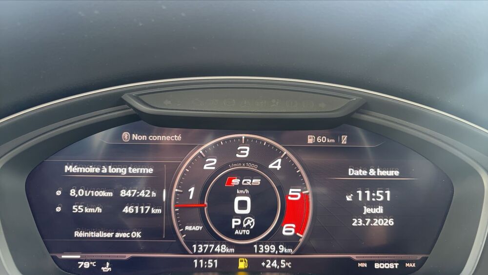 SQ5 3.0 TDI 347 Quattro Tiptronic 8 S - Automatique Toit ouvrant 2019 occasion 35760 Saint Gregoire