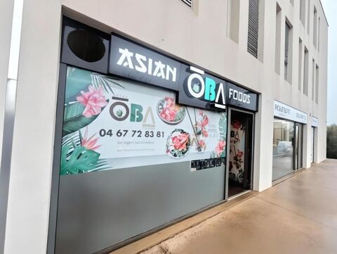 LE CRES (34) BAIL TOUT COMMERCE de 58 m² avec parking, stockage, cuisine et terrasse 92000 34920 Le cres