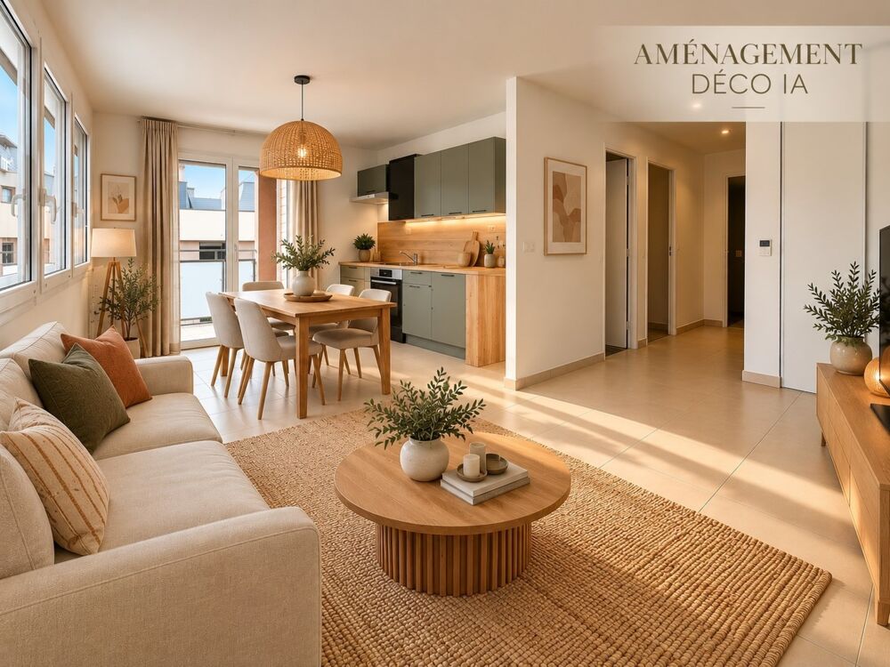 Vente Appartement Béziers – Appartement T3 récent avec terrasse et parking privatif Beziers
