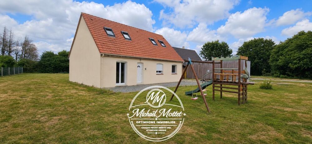 Maison familiale de 132 m² au calme avec 4 chambres et grand terrain à Bourneville-Sainte-Croix (27500)