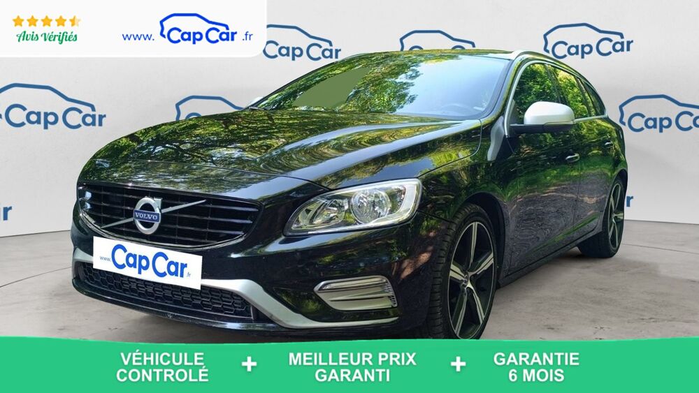 V60 II 2.0 D4 190 Geartronic8 R-Design - Automatique 2017 occasion 38000 Grenoble