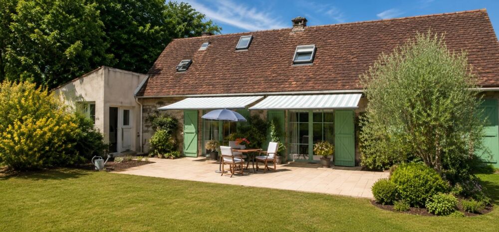 Vente Maison Deux maisons, une piscine, 2 002 m² de nature – 1h de Paris Saint remy sur avre
