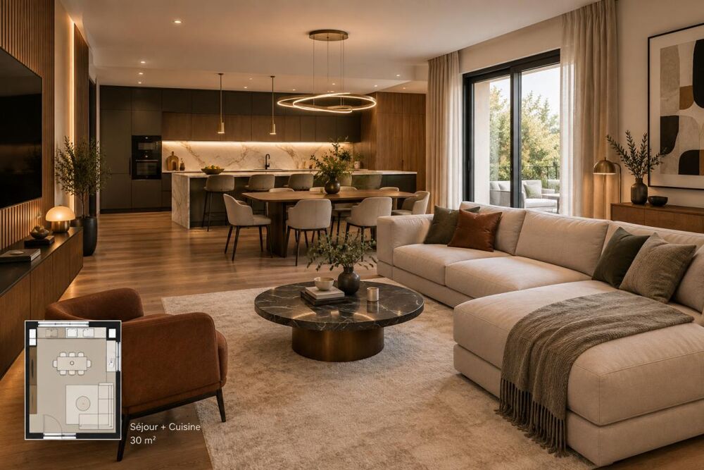 Vente Appartement BIEN D EXCEPTION - 3 pièces Spacieux avec cave, parking et terrasse Saint maur des fosses