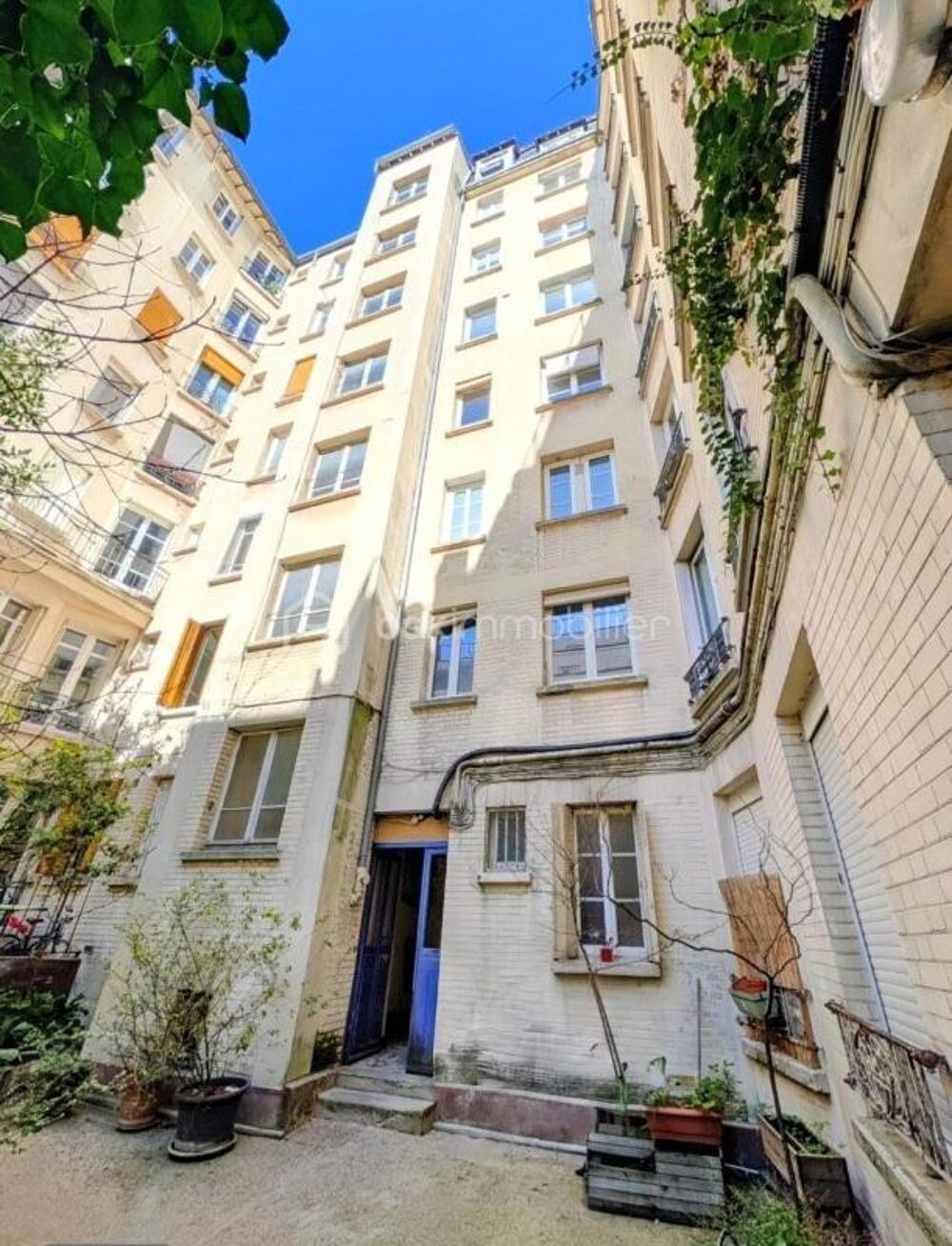 Vente Appartement Appartement 2 pièces de 30 m² – Arrière-cour paisible – Cave – Paris 13