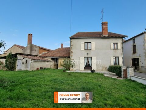   Bel ensemble immobilier de caractère - deux maisons, grange et dépendances sur 2 213 m² Petit village du nord de la Haute-Vienne Maison - 10 pièce(s) - 175 m²