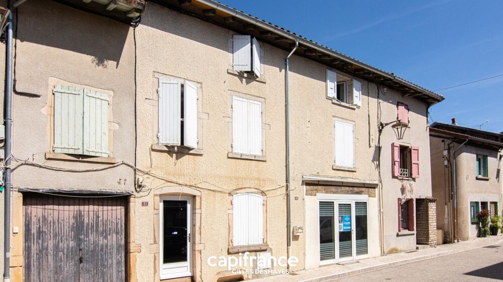 Vente Immeuble VILLIÉ-MORGON – IMMEUBLE MIXTE – LOCAL COMMERCIAL + HABITATION + DÉPENDANCES Belleville en beaujolais