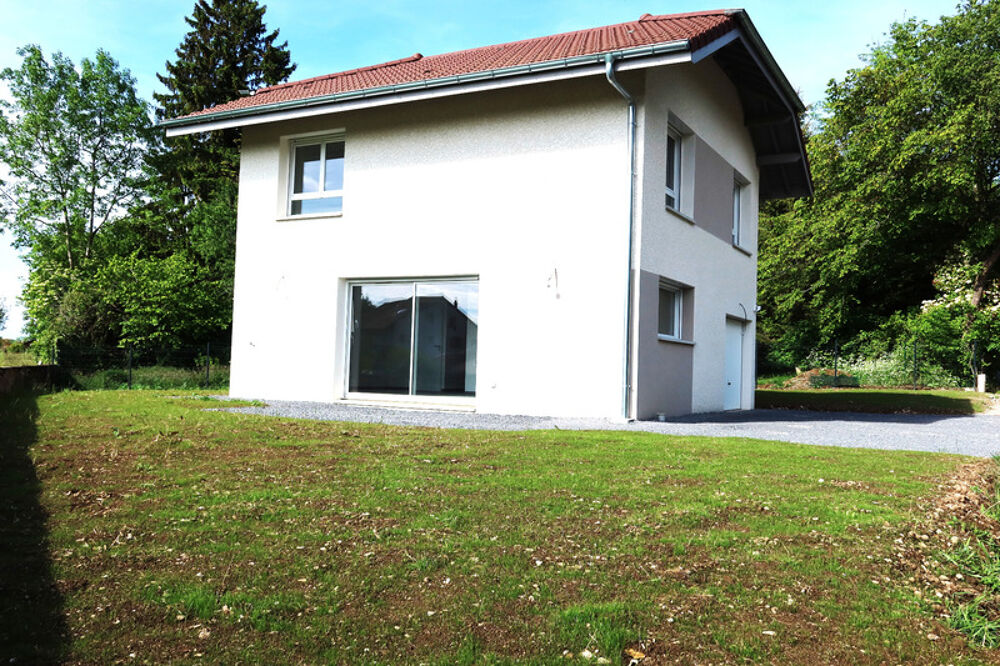 74500 FETERNES à 5mn EVIAN embarcadère,villa neuve type F4/5 de 110m²hab au calme et ensoleillé sur 460m²terr plat