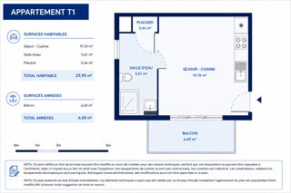  Appartement à vendre 1 pièce 26 m²