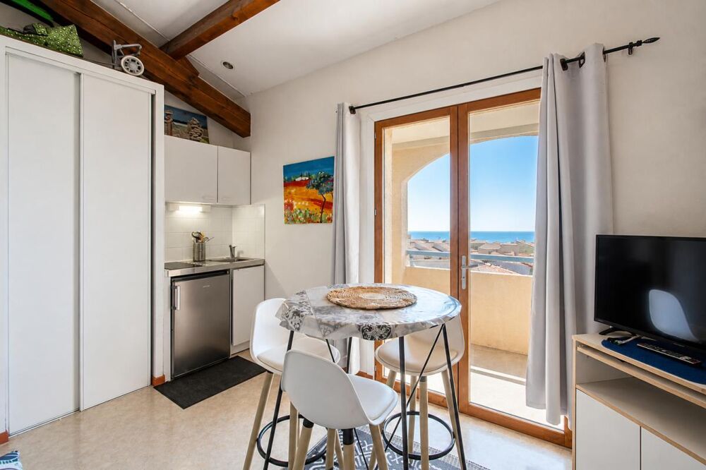 Appartement Saint Pierre La Mer vue Mer
