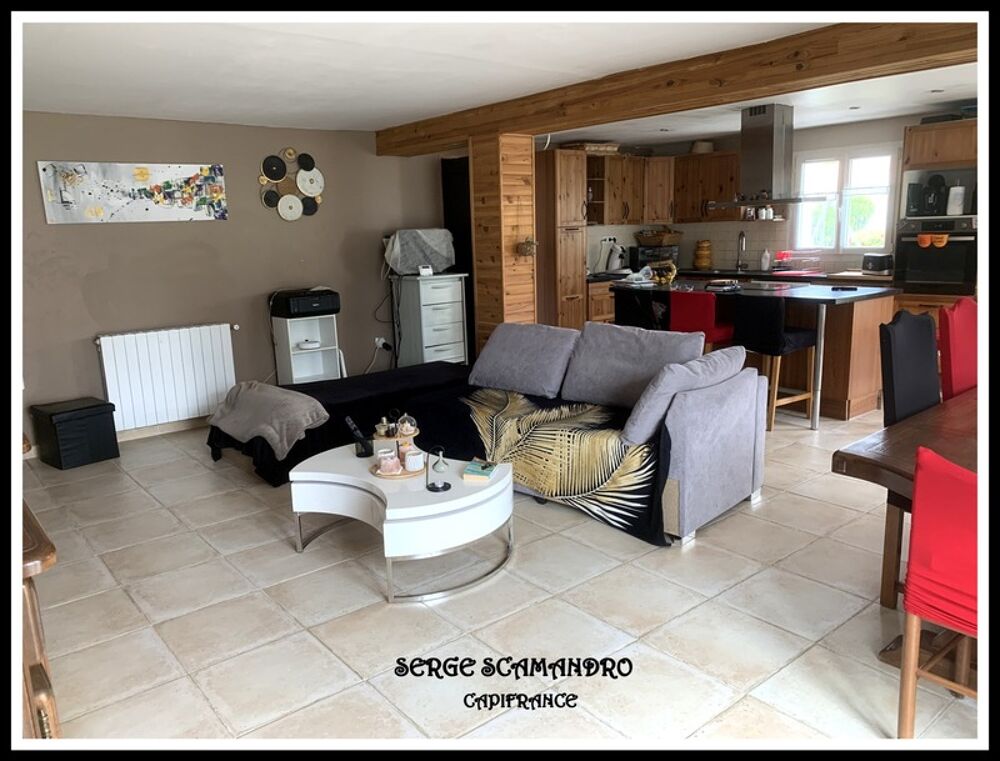 Dpt Gers (32), à vendre MASSEUBE maison P6 - 4 CHAMBRES DONT UNE AVEC DRESSING - TERRAIN 682 M²