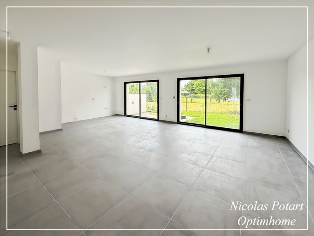 MAISON CONTEMPORAINE 120 m²  3 CHAMBRES  FAIBLES CONSOMMATIONS  À 10 MINUTES DE COMPIÈGNE