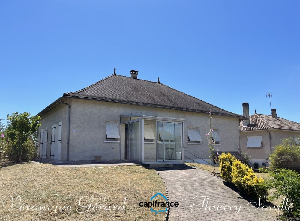Maison viager à vendre libre 4 pièces VILLEFRANCHE DE LONCHAT (24)