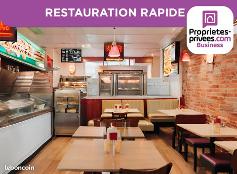   75011 PARIS : RESTAURATION RAPIDE 47 M² - PETIT LOYER - RUE DYNAMIQUE ET PASSANTE 
