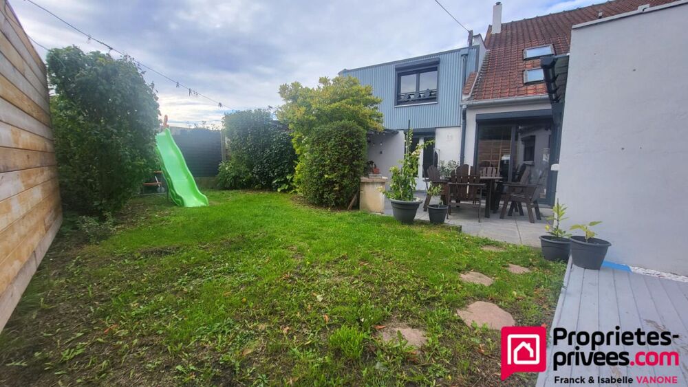 Grande maison familiale _ 186 m² _4 chambres + bureau + jardin + garage _Verlinghem