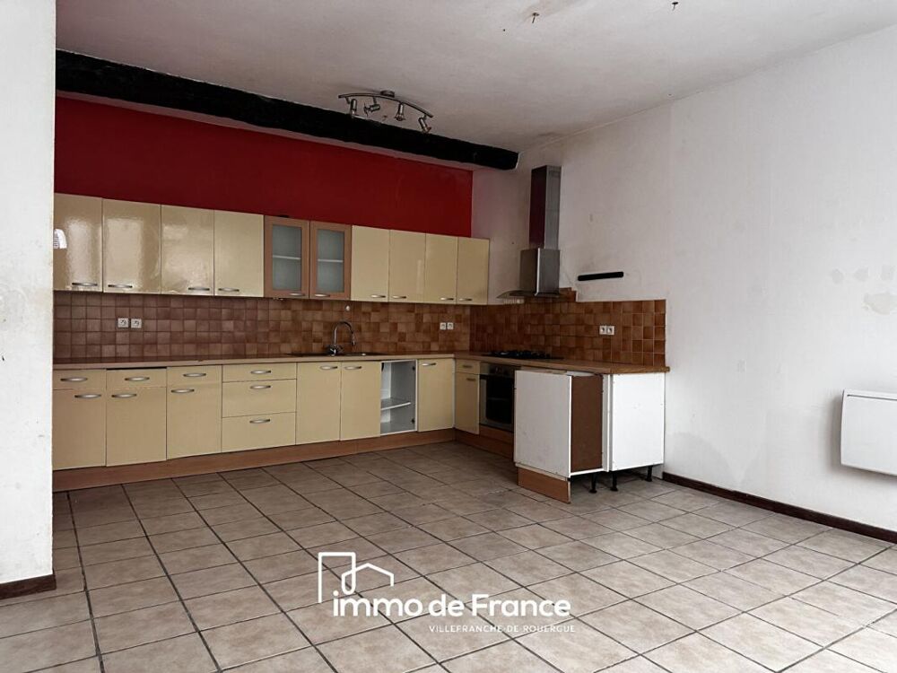 Vente Maison Maison de ville rénovée 100 m² habitables 2 chambres, possible 3 Villefranche de rouergue