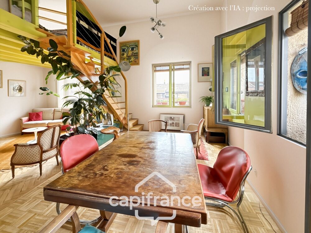 Bordeaux / Quartier St Michel - Apt spacieux et au calme / Duplex - Jardin partagé - local velo